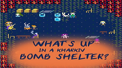  Зображення What's up in a Kharkiv bomb shelter 