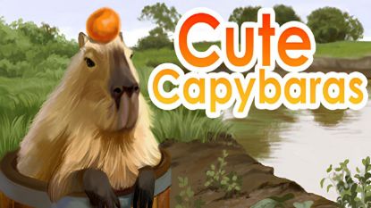  Зображення Cute Capybaras 