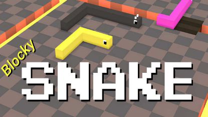  Зображення Blocky Snake 